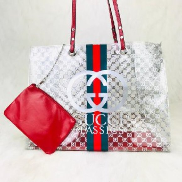 gucci faux leather bag